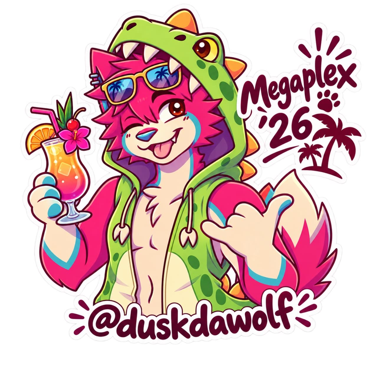 Megaplex Dusk sticker
